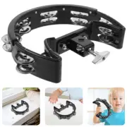 Tambourine Hand Percussion Instruments Bell Handheld Child Bells