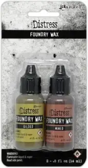 Ranger Tim Holtz Foundry Wax Kit #1 - Gilded & Mined