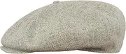 [Sterkowski] Peaky Style | Tweed Flat Cap for Men | Warm Comfortable Peaked Cap