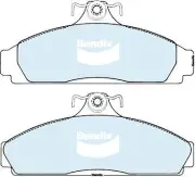 Bendix General CT Front Brake Pad Set for Holden Camira JB, JD 1.8L 18JC Petrol