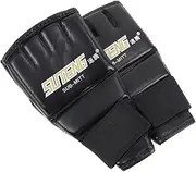 SUPVOX 1 Pair Portable Sparring Gloves Half Finger Kickboxing Gloves Breathable Training Gloves for Adult Use with Logo Ideal Sparring Accessory for Boxing and Kickboxing