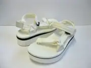 TEVA FLATFORM UNIVERSAL MASH WOMEN SANDALS BRIGHT WHIT US 6 /UK 4 / EU 37 /JP 23