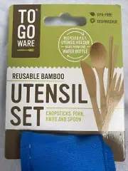 To-Go Ware Reusable Bamboo Utensil Set 4Ocean