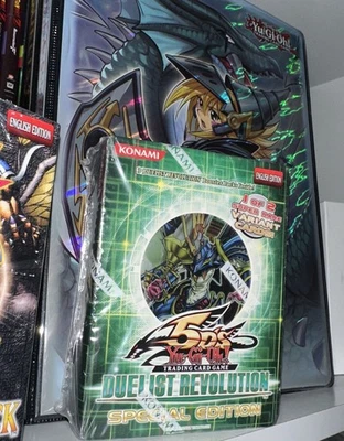 YUGIOH DUELIST REVOLUTION SPECIAL (3 BOOSTER PACKS+PROMO) FACTORY SEALED NEW