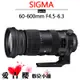 SIGMA 60-600mm F4.5-6.3 S DG OS HSM Sports 公司貨 全新 免運 預購 先聊聊