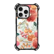 iPhone 16 Pro Bounce Case MagSafe Compatible Clear 2 Vintage Posh Android case