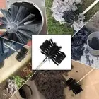100/150mm Chimney Sweep Brush Rod Fireplace Stove Soot Flue Cleaning-Kit AU