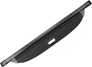 WGQGQ Cargo Cover Trunk Bulkhead Curtain,Fit For Hyundai, Ix35 2010-2016,2017-2021 Modified Accessories Leather Canvas Retractable Retractable Trunk Divider(Leather 2017-2021)
