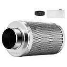 VIVOSUN 6 Inch Air Carbon Filter Smelliness Control for Grow Tent Ventilation