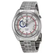 SEIKO 5 Sports SSA061K1 Automatic Watch Silver Exhibition Caseback 4R37