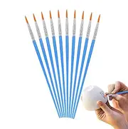 Painting Brush Game, Nylon Painting Brush, Nylon Brushes for Detailed Artwork, Portable Nylon Paint Brush Game for Gouache, Ink, Body Paint