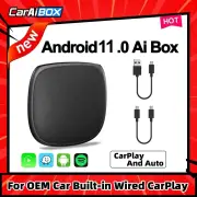 Car AI BOX CarPlay 2290 4-Core 2.0 CPU Android 11.0 Wireless CarPlay Android auto For OEM Car Built-in Wired CarPlay