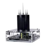25cm Arc Bluetooth Square Wave PCB Musical Tesla Coil Scientific Experiment Toy- US Plug