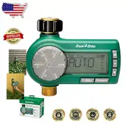 One-Zone Digital Hose End Timer - Rugged Brass & Plastic with 7-Day Scheduler