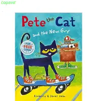 在飛比找蝦皮購物優惠-皮特貓和他的新朋友英文原版平裝Pete the Cat an