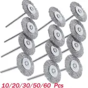 60X 3/4" Stainless Steel Wire Wheel Brush Set Die Grinder Polishing Rotary Tool