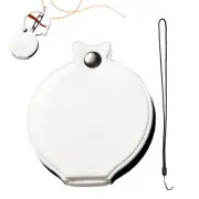 Portable Pocket Magnifier lanyard Foldable Read Jewelry Magnifying Glass