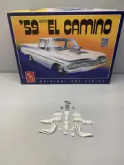 AMT 1/25 1959 El Camino Blown Cadillac Engine And Parts/Junkyard/Diorama