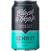 Black Hops Send It Low Carb Session Ale Can 375mL