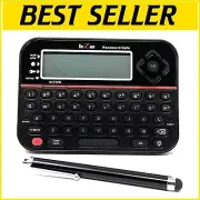 Portable Password Keeper with Backlit LCD & QWERTY Keyboard – Stylish Security