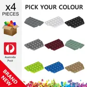 4x Genuine LEGO™ - Wedge Plate 4 x 6 Cut Corners - 32059 New Parts
