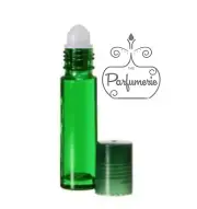 10 ml Glass Roll On Bottle Essential Oil Roller Bottle Green Perfume vials 6 PK