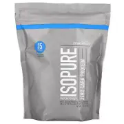 2 X Isopure, Zero Carb, Protein Powder, Creamy Vanilla, 1 lb (454 g)