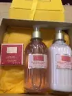 L'Occitane Roses et Reines Velvet Shampoo + Conditioner 8.1 oz each + Soap 1.7o