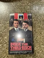 Inside The Third Reich (VHS) Rare 1982 miniseries stars Rutger Hauer Sealed Pkg