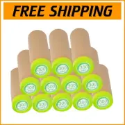 Premium 12"x50' Pre-Taped Masking Paper Rolls - Strong Adhesive for Clean Edges