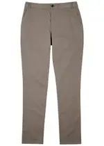 Paige Stafford Slim-leg Stretch-jersey Trousers - Beige - 33 (W33 / M) 33 (W33 / M)