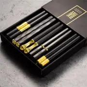 5 Pairs High Quality Chinese Non-Slip Chopsticks Japanese Sushi Chopsticks Set