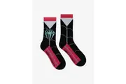 Spider-Man Across The Spiderverse Ghost-Spider Crew Socks - Shoe Size 5-10