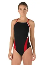 Speedo Women's Swimsuit One Piece Endurance+ Cross Back Solid Adult Team 8 34