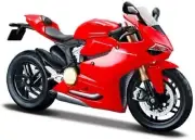 1/12 Ducati 1199 Panigale 2012 Red Model Kit (35 Pieces) by Bburago 18-55101