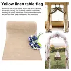 Bohemian Style Table Runner Country Burlap Decor Tabble Boho Jute Fabric