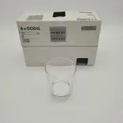 IKEA 6 Godis 8 oz. Rock Glasses