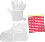 VINTORKY 1set Moisturizing Hand and Foot Masks Professional Foot Peel Mask and Exfoliating Gloves for Home and Salon Use Random Style