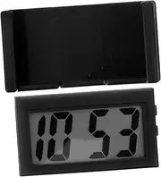 GLEAVI Mini Digital Clock for Car Dashboard Compact Auto Clock with Precise Display Durable Design for Easy Installation Vehicles and Home Decor
