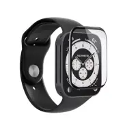EFM FlexiGlass Screen Armour for Apple Watch Series 7/8 Twin Pack 45 mm - Clear