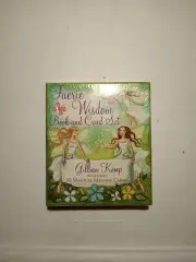 Faerie Wisdom Book & Card Set: Incl.52 Magical Message Cards - Gillian Kemp NEW