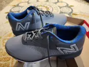 New New Balance Golf Fresh Foam X Defender SL Shoes Grey/Blue Size 11 2E Wide