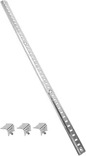 MOLUCKFU Sturdy Stainless Steel Freezer Shelf Bracket Fridge Shelf Clips Refrigerator Support Clamp Easy Install