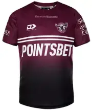 Manly Sea Eagles Training Tee Shirt Sizes 4XL & 5XL Available NRL Dynasty 22