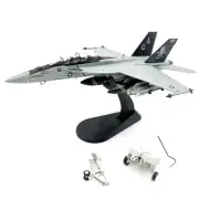 1/72 US F/A-18F F18 Super Hornet Strike Fighter Alloy Model Plane Static Display