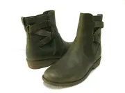 TEVA ELLERY WOMEN ANKLE BOOTS WATERPROOF DARK OLIVE US 7.5 /UK 56.5 /EU 38.5