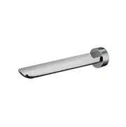 Aquaperla Rushy Brushed Nickel Solid Brass With Spout Bath Wall Mixer