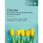 二手書 CALCULUS FOR BUSINESS,ECONOMICS,LIFE SCIENCES AND SOCIAL