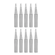 Soldering Iron Tips Flat Edge Replacement f Solder Station Tip 900M-T-1.6D 10pcs