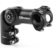 Bike Stem 120 Degree Adjustable Bicycle Stem 1" / 1.25" Handlebar Riser Adapter for Road Bike, Mountain Bike, MTB, BMX, Cycling